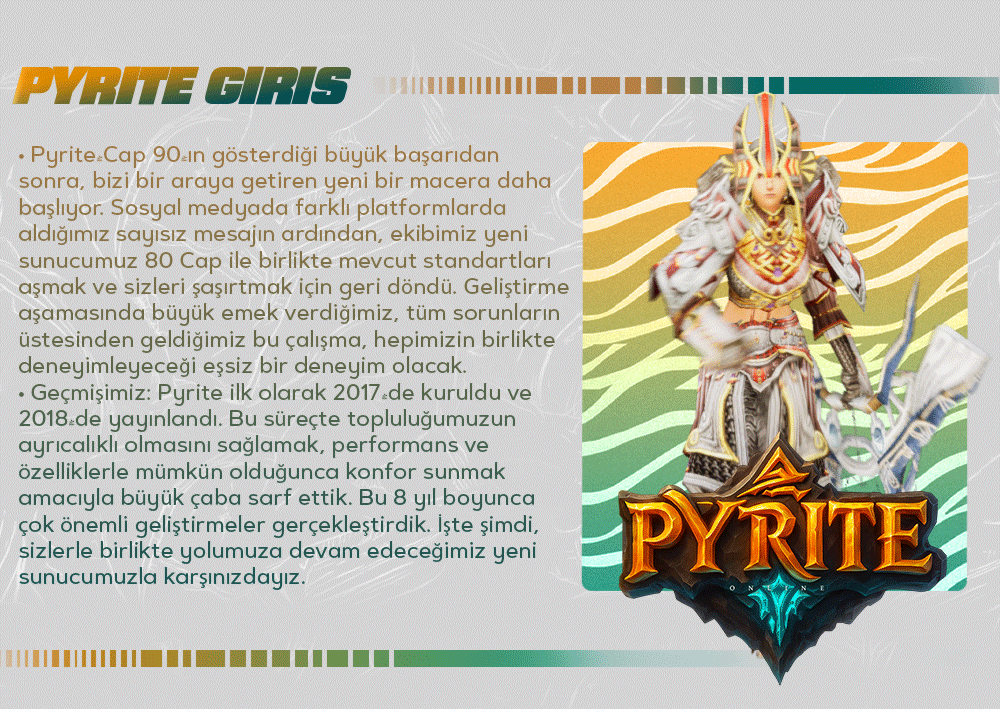Pyrite Online - Cinematic 3D Tanıtım Afiş